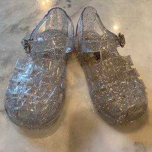 7T Baby Gap clear jelly shoes